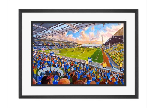 London Road Stadium Fine Art Print - Peterborough United FC